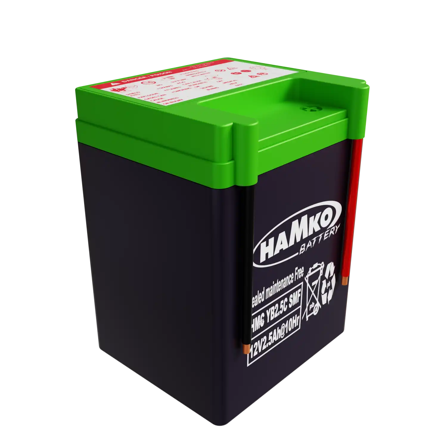 Hamko 12YB 2.5LC Motorcycle Battery