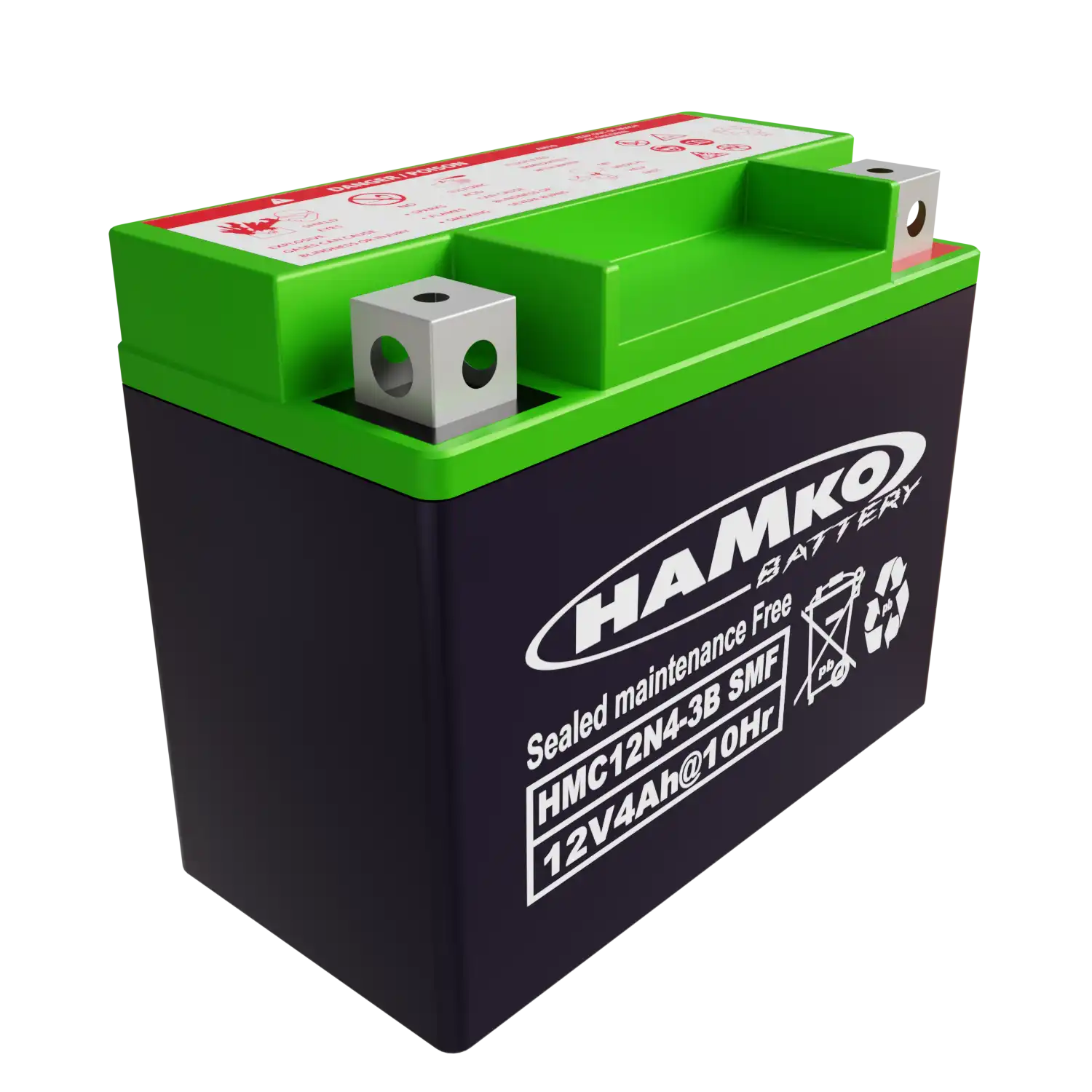 Hamko 12N4-3B-SMF Motorcycle Battery